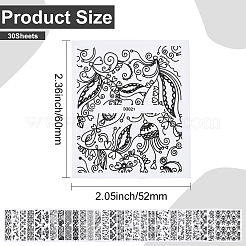 Pegatinas autoadhesivas para uñas de mascotas&nbsp;MRMJ-WH20005-15B-01