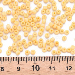 8/0 opaques perles de rocaille de verre&nbsp;SEED-S048-N-018