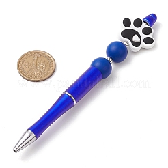 Stylo à bille en silicone avec empreinte de patte de chien&nbsp;AJEW-PE0024