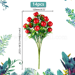 Kunststoff-Apfelimitat&nbsp;AJEW-WH0502-39