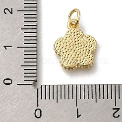 Pendentifs coquille en laiton&nbsp;X-KK-R002-12G