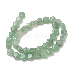 Natürlichen grünen Aventurin Perlen Stränge&nbsp;G-G463-A02-10x11mm