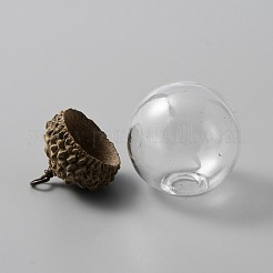 Ciondoli palla di vetro&nbsp;FIND-WH0034-11E
