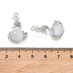 Legierung rhinestone-anhänger&nbsp;FIND-D044-22P-04
