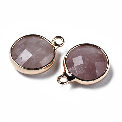 Natürliche Erdbeerquarz-Charms&nbsp;G-Q998-026G