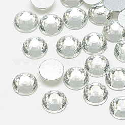 Cabochons de strass en verre à dos plat&nbsp;RGLA-T090-SS50-01