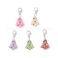 Handgemachte holprige Glas-Christbaumanhänger-Dekorationen&nbsp;HJEW-JM04171-02
