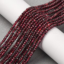 Natürlicher Granat Perlen Stränge&nbsp;G-RM241221-O2