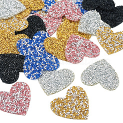 Polyester-Hotfix-Strass-Aufnäher zum Aufbügeln&nbsp;FIND-TA0002-53D