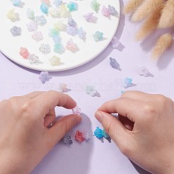 200 tappo di perline acriliche opache in 10 colori&nbsp;OACR-CJ0001-43
