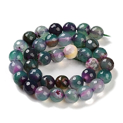 Filo di perline di agata naturale&nbsp;G-M437-B01-01G