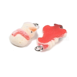 Weihnachtsanhänger aus flauschigem&nbsp;RESI-H040-04A-P