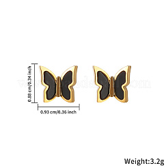 3 Paar Ohrstecker aus Edelstahl 304&nbsp;QZ7453-3