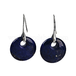 Natürliche Lapislazuli Ohrringe&nbsp;EJEW-C119-01P-08