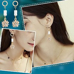 20 pièce de boucles d'oreilles à tige en acier inoxydable 304&nbsp;STAS-UN0038-68