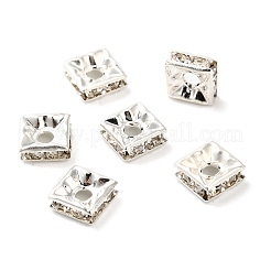 Messing Strass Zwischen perlen&nbsp;KK-I362-01C-01S