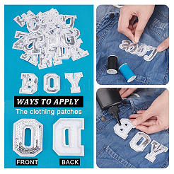 Toppe per abbigliamento in poliestere&nbsp;DIY-PH0009-92