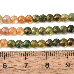 Colliers de perles de tourmaline multicolores naturelles à dégradé de couleurs&nbsp;G-D110-F02-01