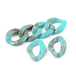 Anneaux de liaison acryliques opaques&nbsp;OACR-S038-005A-B04