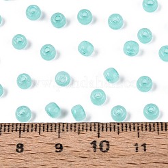 6/0 transparente Innenfarben Glas Saatperlen&nbsp;SEED-N008-08G