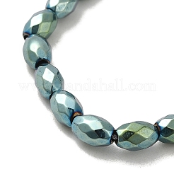 Fili di perline di ematite sintetica magnetica elettrolitica elettrolitica&nbsp;G-P518-02H