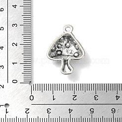 Tibetischer stil Aluminium Anhänger & Charms&nbsp;BOTT-PW0001-056AS