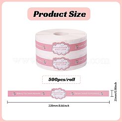 Autocollants en papier plaqué cuivre&nbsp;OFST-WH0004-198