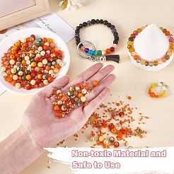 Set di 2 sacchetto di perle rotonde di vetro&nbsp;JX547G
