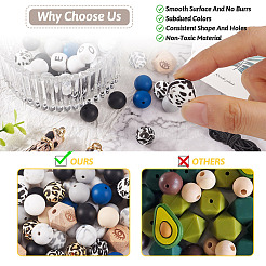 Kit de fabrication de bracelet porte-clés bricolage&nbsp;DIY-TA0004-40