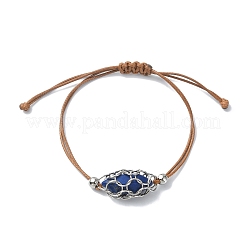Makramee-Beutelarmband aus 304 Edelstahl zur Herstellung eines Steinhalters&nbsp;AJEW-JB01193