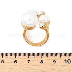 Anelli con polsino in acciaio inossidabile 304&nbsp;RJEW-M102-01G
