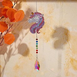 2 Sets 2-Stil-DIY-Diamantmalerei-Windspiel-Kits&nbsp;DIY-SZ0007-54