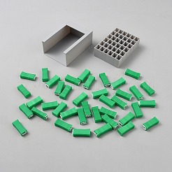 Juego de sellos de plástico ABS con símbolos del alfabeto para cerámica de arcilla&nbsp;DIY-WH0308-942A