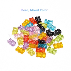 40 Stück 8 Farben Harz Cabochons&nbsp;CRES-YW0001-02