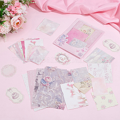 1 Set Scrapbook-Papierblöcke&nbsp;DIY-SP0007-94A