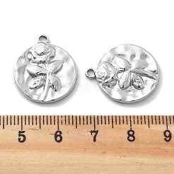 Pendentifs en acier inoxydable 304 anti-ternissement&nbsp;STAS-R130-43P