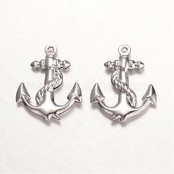 Pendentifs en acier inoxydable chirurgical 316 résistant au ternissement&nbsp;STAS-K096-06P