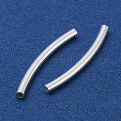 925 Sterling Silber Rohr Perlen&nbsp;STER-D035-12S-04