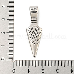 Wikinger-Anhänger aus chirurgischem Edelstahl 316&nbsp;STAS-E212-33AS