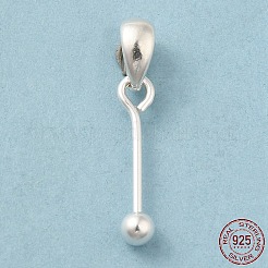 925 Sterling Silber Anhänger Bügel&nbsp;STER-P048-01A-S