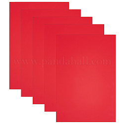 Transparente Acrylplatte, Rechteck, für handwerkliche Bilderrahmen-Display-Projekte, rot, 180x120x3 mm