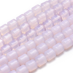 Opalite Perlen Stränge, Kolumne, 8.5x7.5 mm, Bohrung: 0.8 mm, ca. 45 Stk. / Strang, 15.35 Zoll (39 cm)