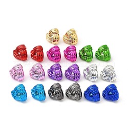 Triangle Acrylic Stud Earrings, with 316 Surgical Stainless Steel Pins, Mixed Color, 25x25mm