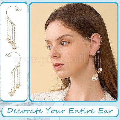 Earrings that wrap around the whole shops ear