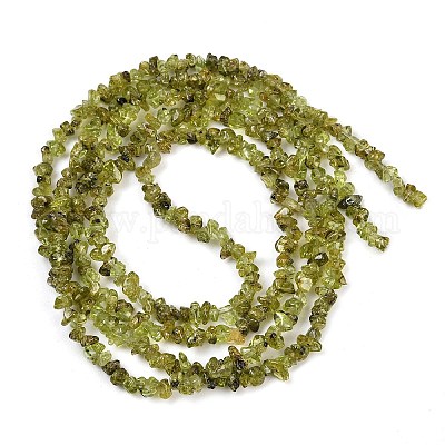Natürlichen Peridot Perlen Stränge&nbsp;X-G-P332-48-02-1