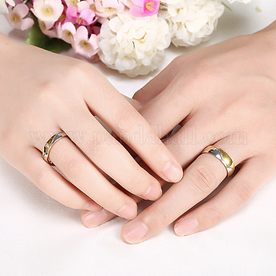 Wholesale Titanium Steel Cubic Zirconia Finger Rings For Women