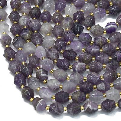 Natürlichen Amethyst Perlen Stränge&nbsp;G-K389-D29-01-1