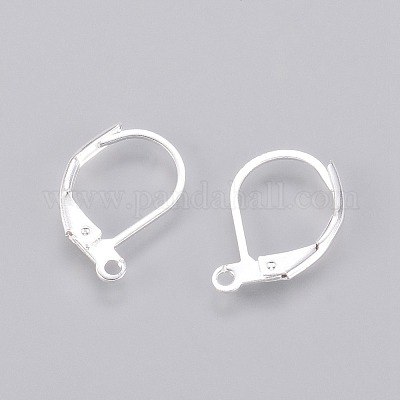 Accessoires dormeuses d'oreilles en laiton&nbsp;KK-B785-S-1-1