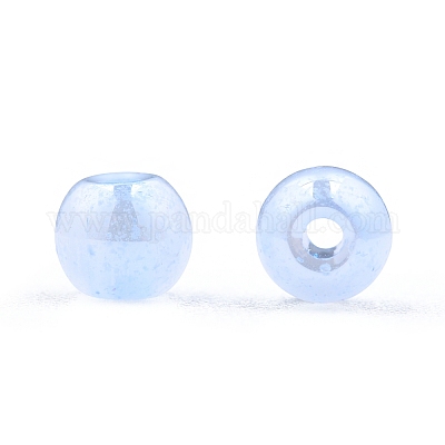 6/0 Jadeglasimitatperlen&nbsp;SEED-N004-006-13-1