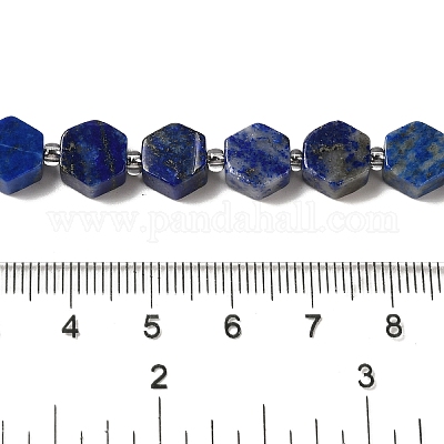Natürlicher Lapislazuli Perlenstränge&nbsp;G-P534-A12-02-1